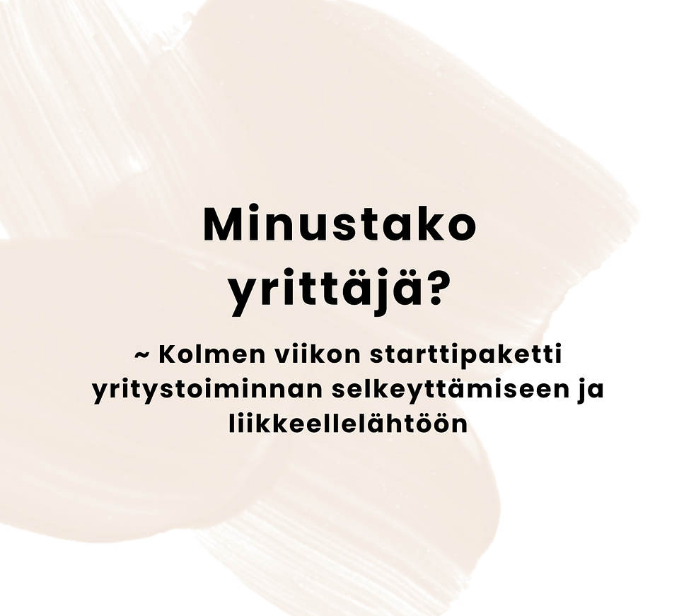 Minustako yrittäjä? by Kaisa Pihlajaniemi Oy
